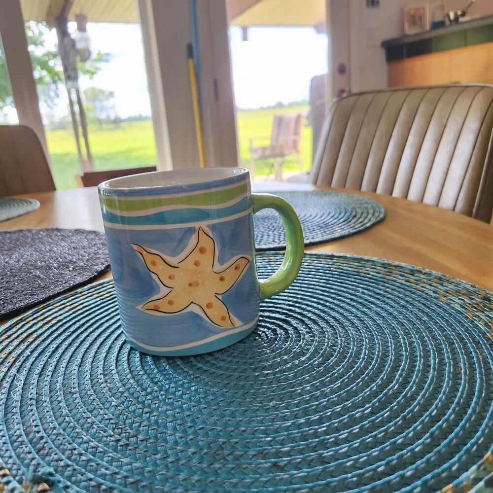 Hausenware Sea LIfe Large Mug 17 oz